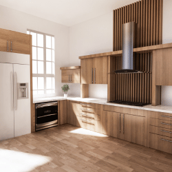 Materials Used in Contemporary Kitchen Cabinet Doors
